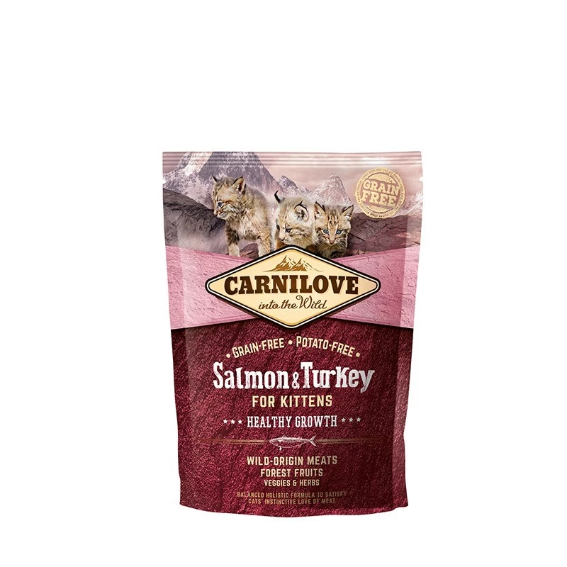 CARNILOVE GATTINI - SALMONE E TACCHINO - immagine 2