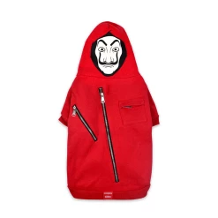 DASHI - EDIZIONE LA CASA DI CARTA - FELPA CON MASCHERA ROSSA