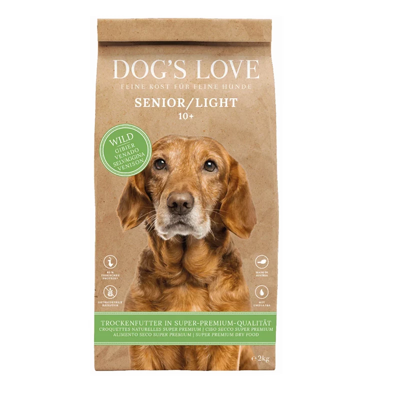 DOG´S LOVE DOG'S LOVE - SENIOR/LIGHT - SELVAGGINA CON PATATA DOLCE E CAROTE