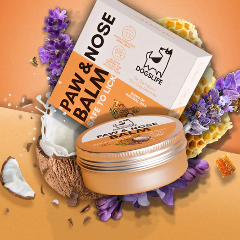 DOGSLIFE - BALSAMO PER LE ZAMPE E IL NASO CERA D'API, COCCO E LAVANDA - immagine 2