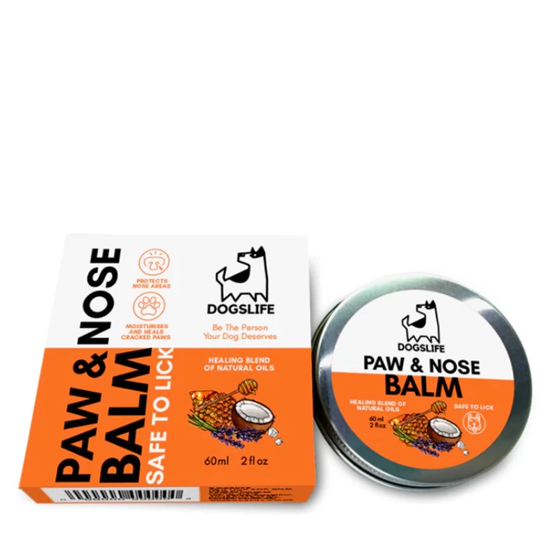 DOGSLIFE - BALSAMO PER LE ZAMPE E IL NASO CERA D'API, COCCO E LAVANDA