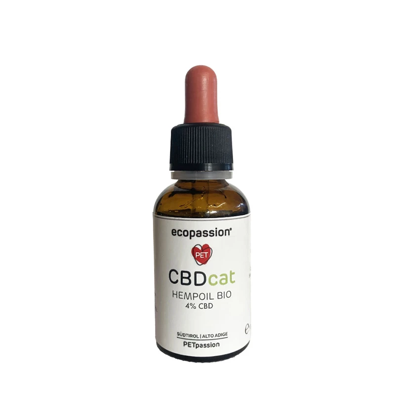 ECOPASSION - CBDCAT - OLIO DI CBD BIOLOGICO AL 4%