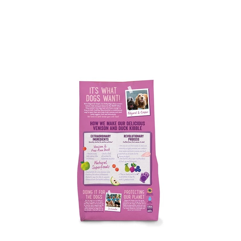 EDGARD & COOPER - CARNE FRESCA DI CERVO E ANATRA ALLEVATA A TERRA - immagine 4