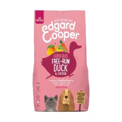 EDGARD & COOPER - PUPPY -CARNE FRESCA DI POLLO E ANATRA ALLEVATI A TERRA