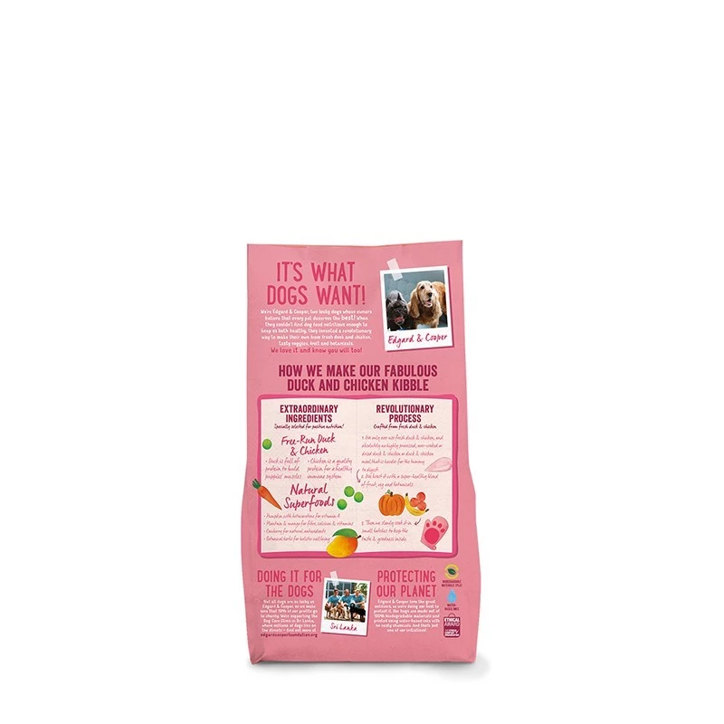 EDGARD & COOPER - PUPPY -CARNE FRESCA DI POLLO E ANATRA ALLEVATI A TERRA - immagine 4