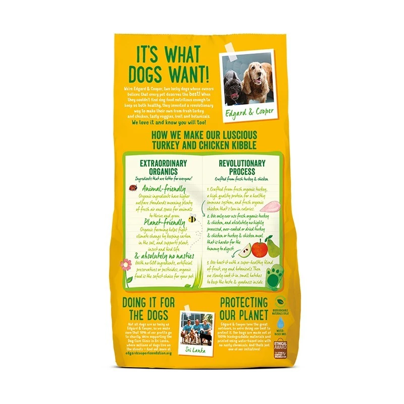 EDGARD & COOPER - TACCHINO BIO,POLLO BIO,NOCE DI COCCO BIO E CHIA BIO - immagine 2