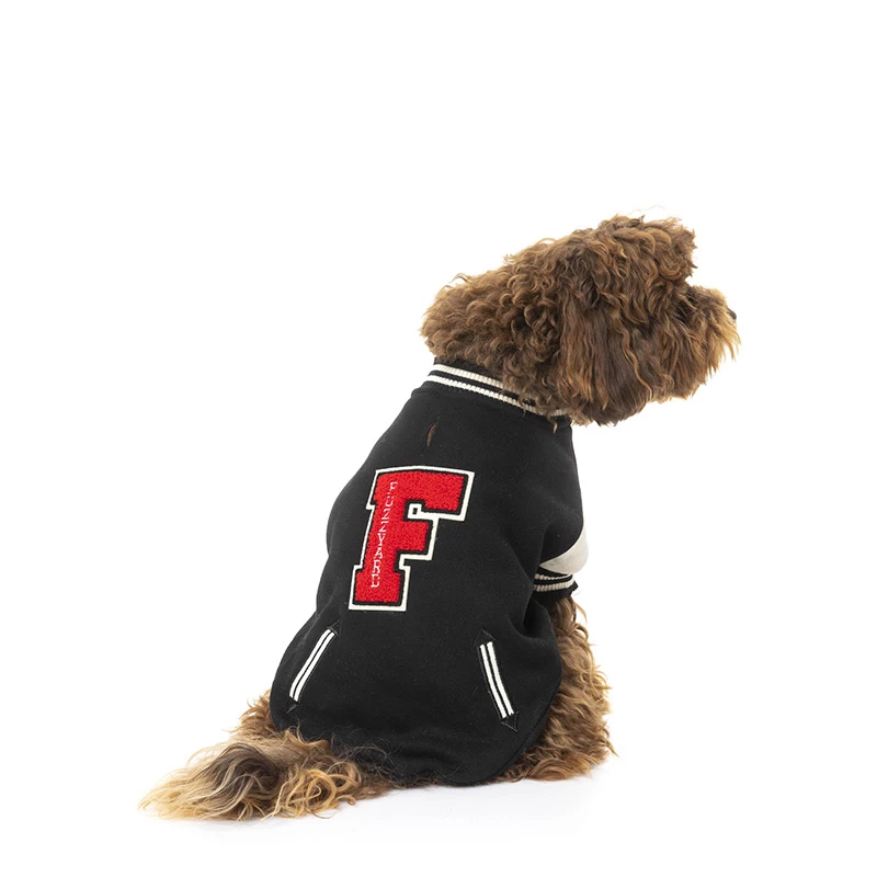 FUZZYARD - THE LETTERMAN JACKET - NERO - immagine 3