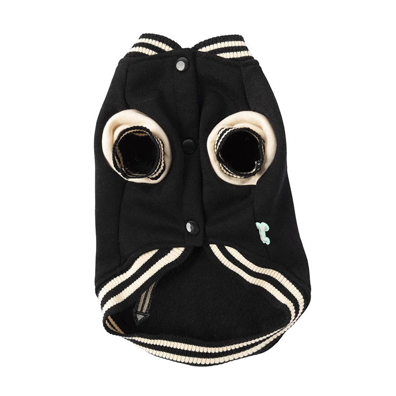 FUZZYARD - THE LETTERMAN JACKET - NERO - immagine 6