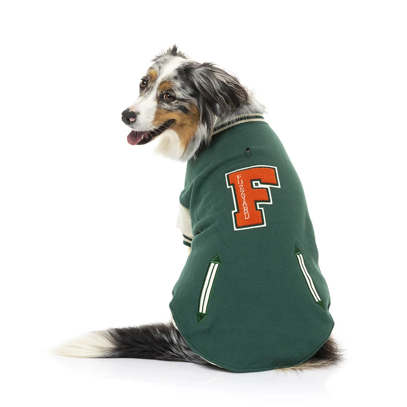 FUZZYARD - THE LETTERMAN JACKET - VERDE - immagine 6
