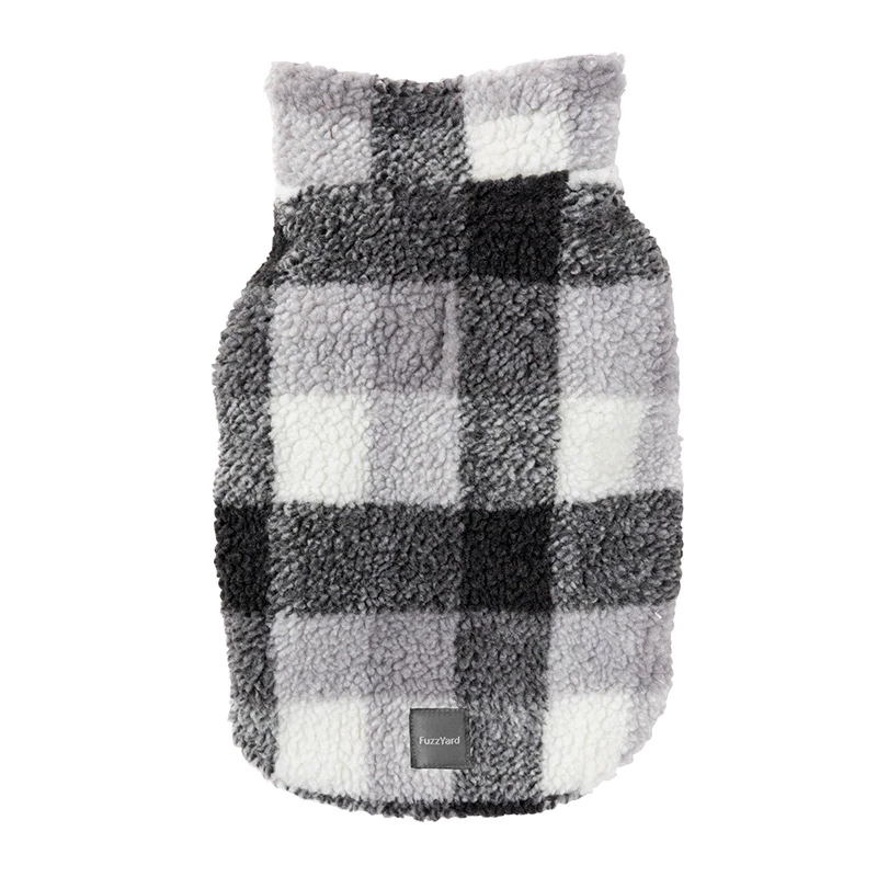 FUZZYARD - THE LUMBERJACK JACKET - BIANCO/NERO