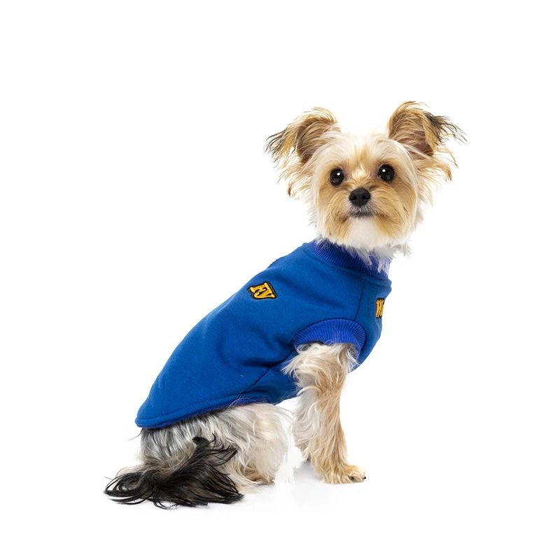 FUZZYARD - THE WOOF - FELPA BLU - immagine 7