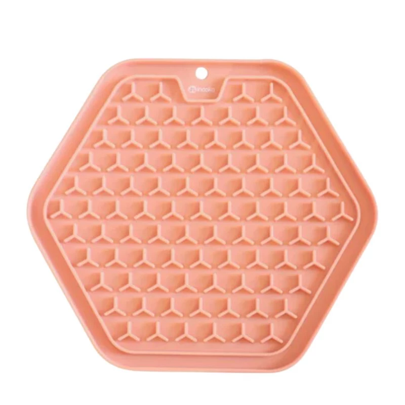 INOOKO - TAPPETINO YOOMY ESAGONO ROSA