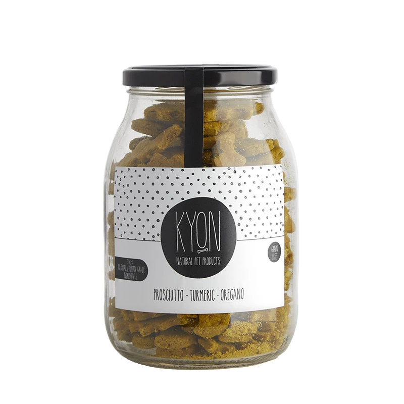 KYON - BISCOTTI CON PROSCIUTTO, CURCUMA E ORIGANO - immagine 2