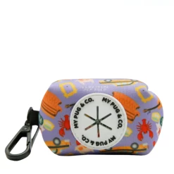 MY PUG & CO - BORSA PORTA SACCHETTI IGIENICI I'LL BE THERE