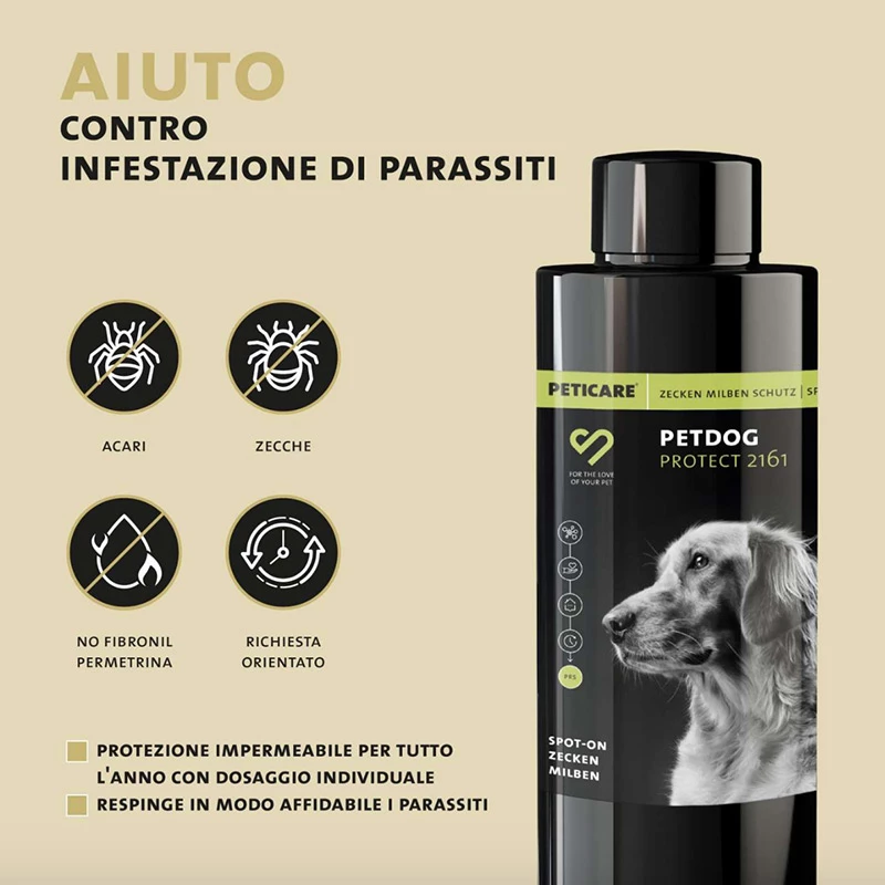 PETICARE - PROTECT 2161 - ANTIZECCHE E ANTIACARI SPOT-ON - immagine 5