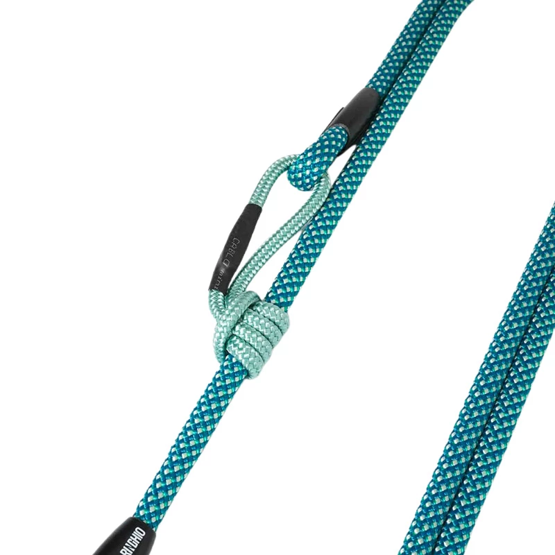 RINGHIO - GUINZAGLIO STINTINO MOSCHETTONE CLASSICO 180CM - immagine 2