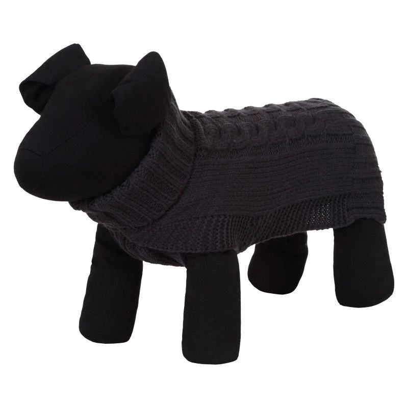 RUKKA PET RUKKA - WOOLY MAGLIONCINO A COLLO ALTO NERO - immagine 2