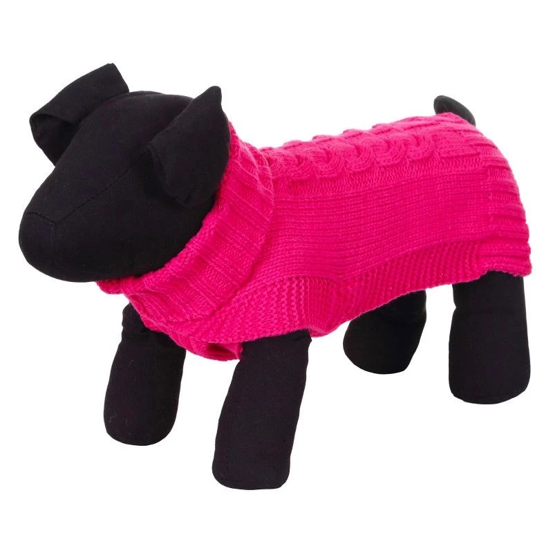 RUKKA PET RUKKA - WOOLY MAGLIONCINO A COLLO ALTO ROSA - immagine 2