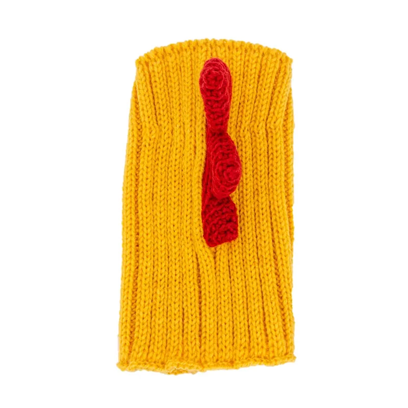 Bio Pet Store SCALDACOLLO E COPRI ORECCHIE FATTO A MANO - GALLO - immagine 3