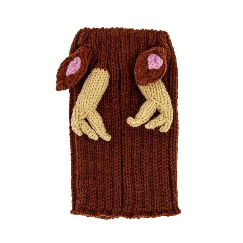 Bio Pet Store SCALDACOLLO E COPRI ORECCHIE FATTO A MANO - RENNA - immagine 2