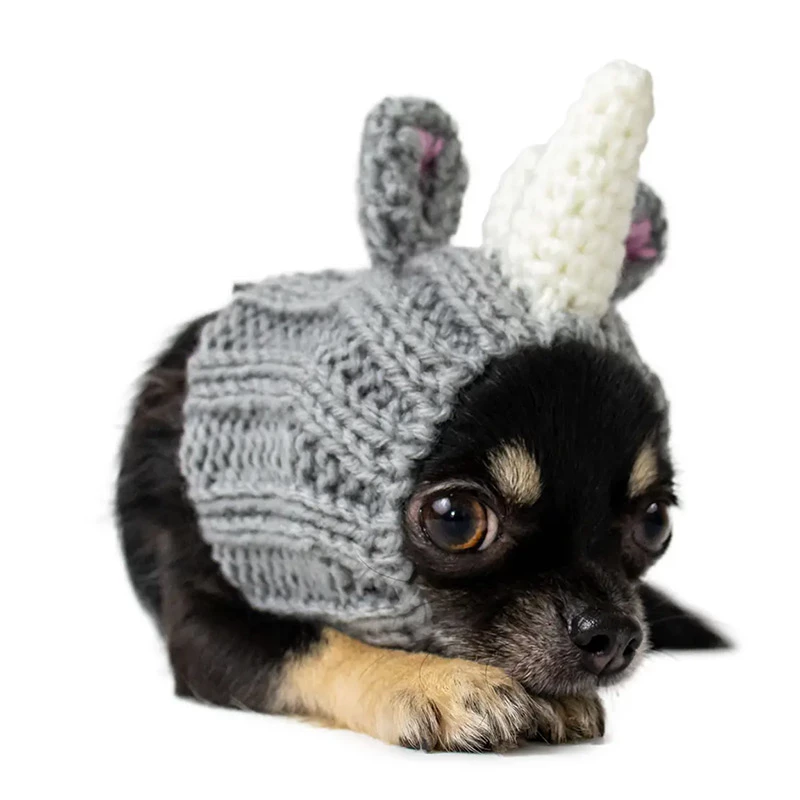 Bio Pet Store SCALDACOLLO E COPRI ORECCHIE FATTO A MANO - RINOCERONTE - immagine 4