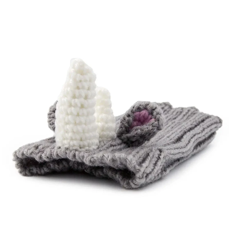 Bio Pet Store SCALDACOLLO E COPRI ORECCHIE FATTO A MANO - RINOCERONTE - immagine 5