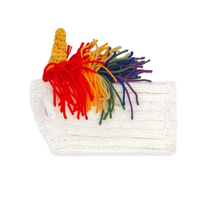 Bio Pet Store SCALDACOLLO E COPRI ORECCHIE FATTO A MANO - UNICORNO - immagine 3