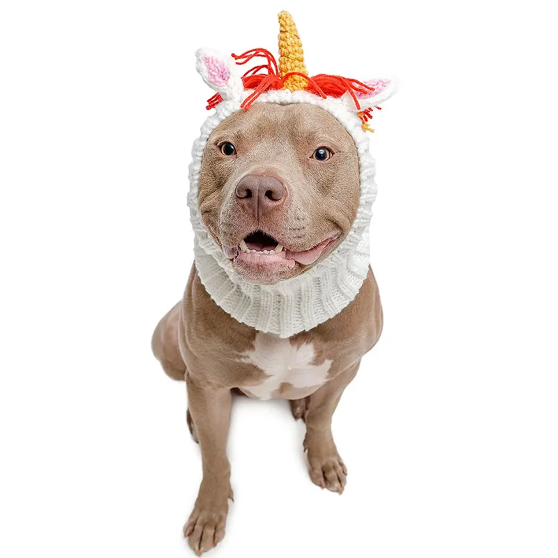 Bio Pet Store SCALDACOLLO E COPRI ORECCHIE FATTO A MANO - UNICORNO