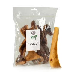 TAFFIO PET FOOD - PELLE DELLA TESTA DEL MANZO 12CM