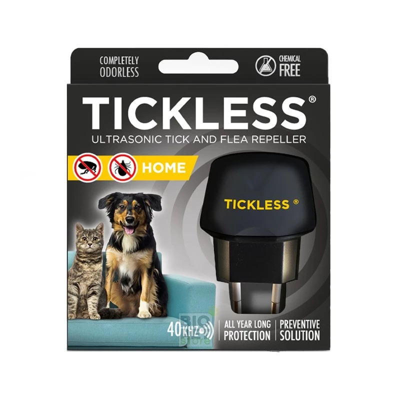 TICKLESS - HOME DISPOSITIVO AD ULTRASUONI CONTRO PULCI E ZECCHE