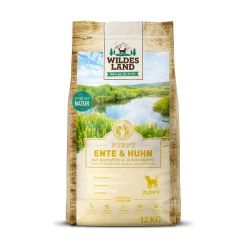WILDES LAND - CLASSIC PUPPY - ANATRA E POLLO CON PATATE ED ERBE SELVATICHE