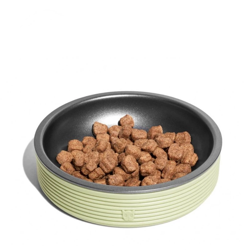 Zee.Dog ZEE CAT - DUO BOWL - OLIVE - immagine 2